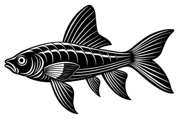 Swordtail Fish: Happy, Smiling, Funny & Expressive Vector Illustrations for Graphics Design, Expressive swordtail fish illustrations for vibrant graphic design projects