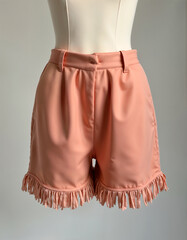 Obraz premium Female clothing on a mannequin in a studio. Generative AI