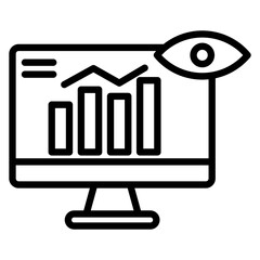 Data Visualization Outline Icon