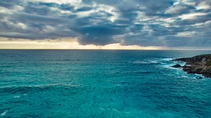 Dramatic Ocean View at Sunset