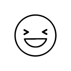 emoji face illustrator icon for social media needs that express your design