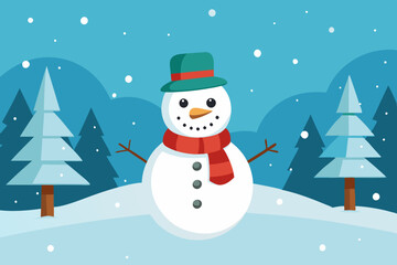  Merry Christmas  vector art illustration 