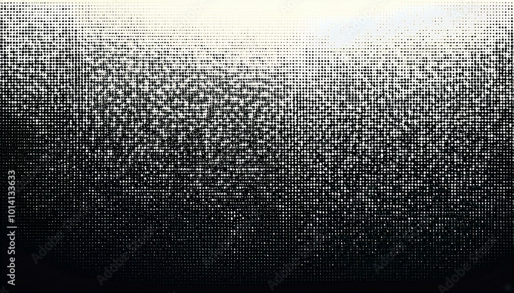 Aufkleber grunge halftone dots vector texture background . border frame
