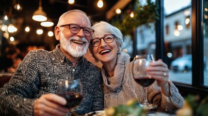 Cropped shot of a senior couple enjoying a little wine tasting.