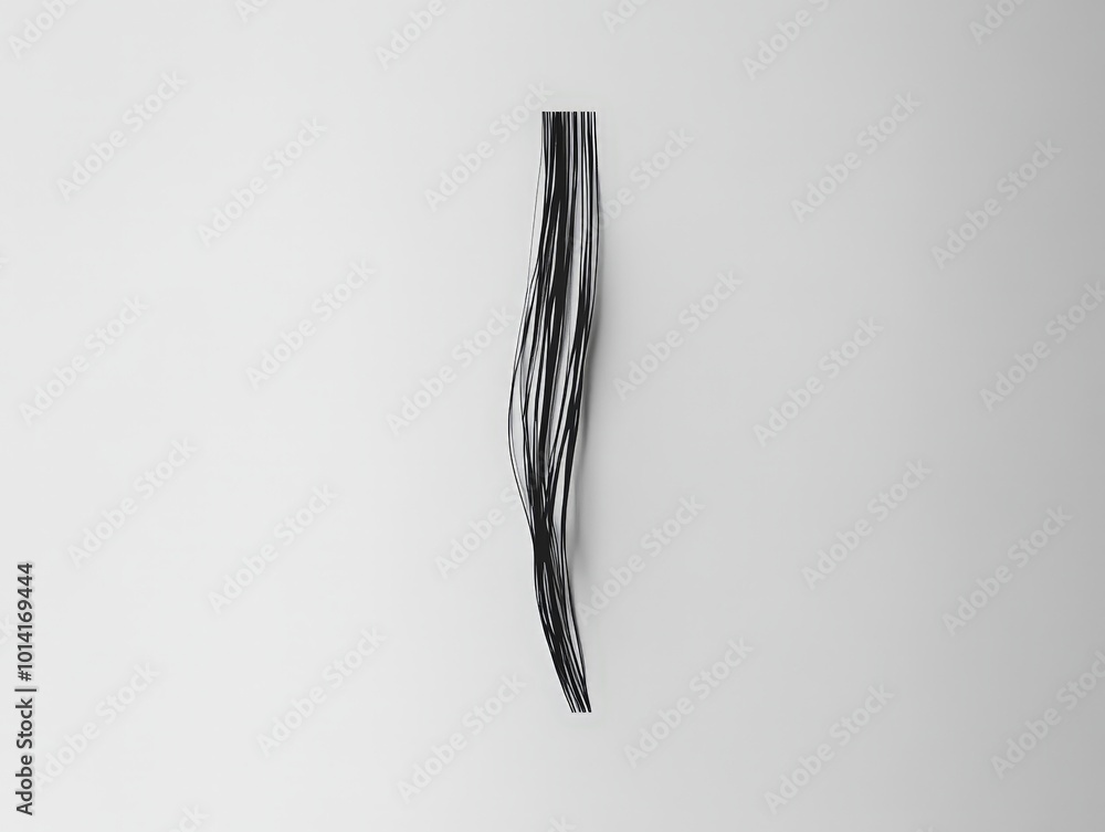 Poster simple black text on a white background with a single accent line, ideal for a clean, modern minimal