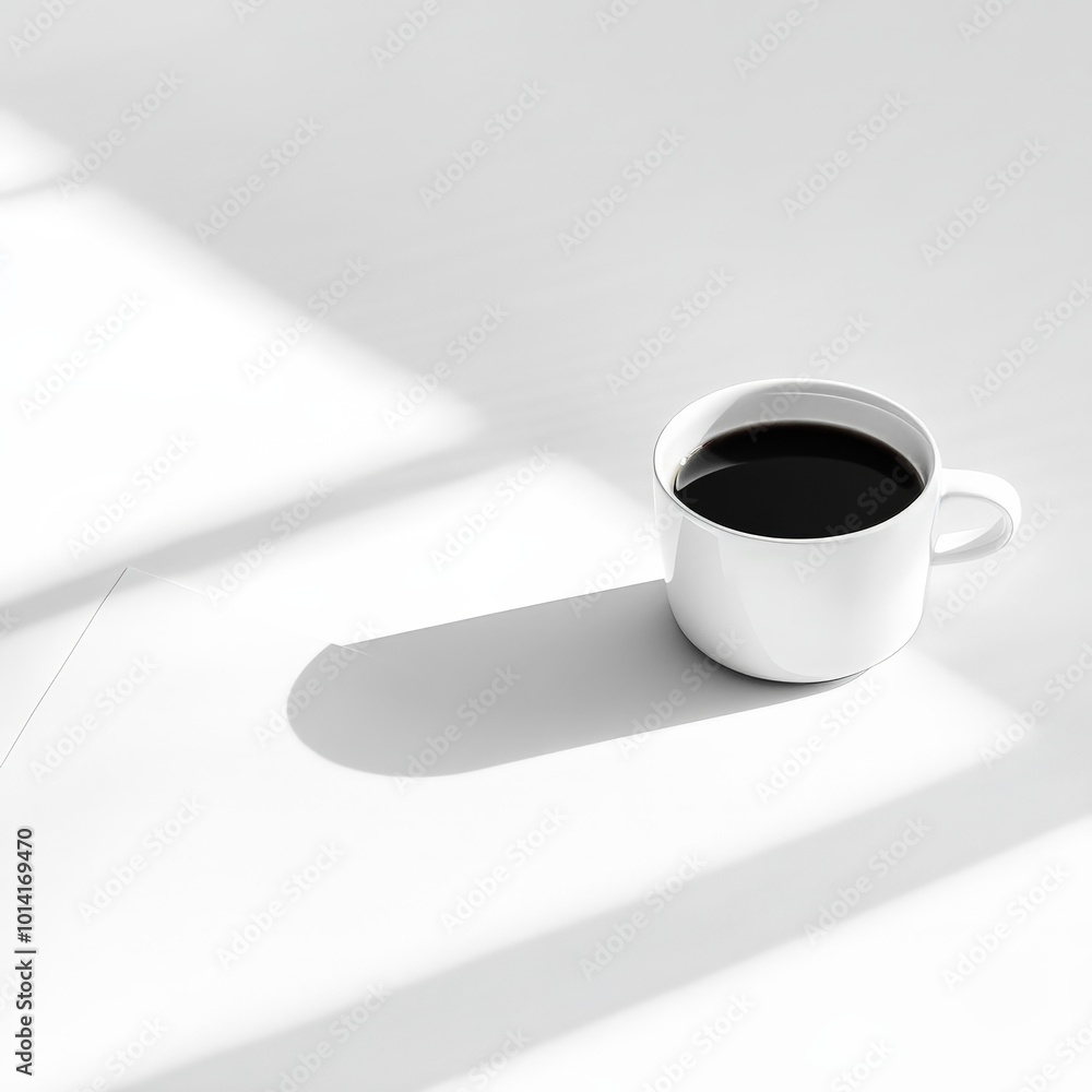 Poster simple black text on a white background with clean lines and modern font, perfect for a minimalist q