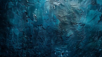 Old wall pattern texture cement blue dark abstract background