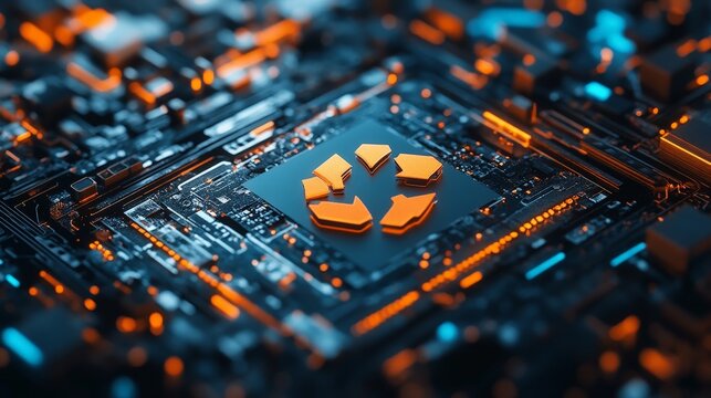 Digital platforms tracking the lifecycle of products, helping companies optimize recycling and resource management in a circular economy.
