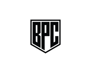 BPC logo design vector template. BPC
