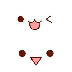 emoji face illustrator icon for social media needs that express your design