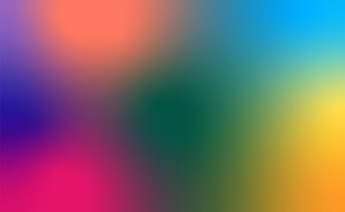 Vibrant Sunset Gradient Background with Warm Tones