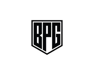 BPG logo design vector template. BPG