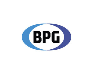 BPG logo design vector template. BPG