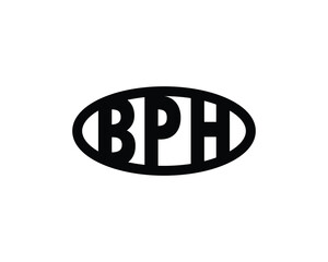 BPH logo design vector template. BPH