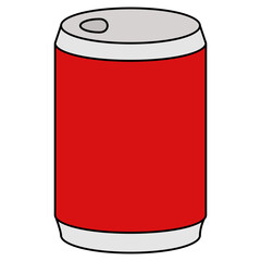 can of soda