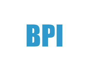 BPI logo design vector template. BPI