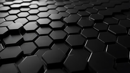 Abstract Hexagon Pattern Background