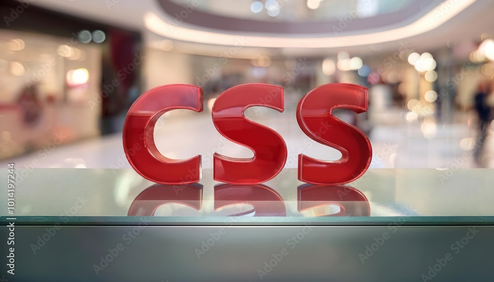 Poster css logo display in modern retail environment