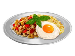 ガパオライス（スプーンなし）