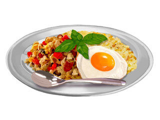 ガパオライス（スプーン付き）