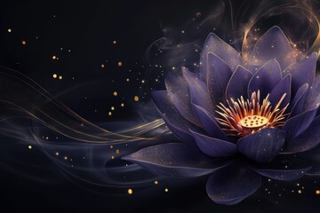 Mystical Lotus Bloom
