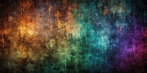Obraz premium Abstract Grunge Texture with Vertical Stripes and a Gradient of Colors