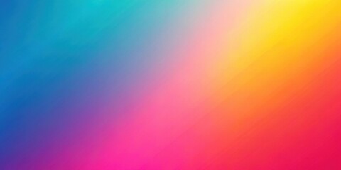 Obraz premium Abstract Colorful Gradient Background With Diagonal Blending Of Hues From Cool Blue To Warm Yellow