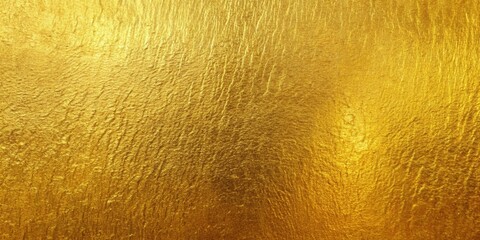 Naklejka premium Abstract Golden Texture with Uneven Surface and Subtle Shimmering Effect