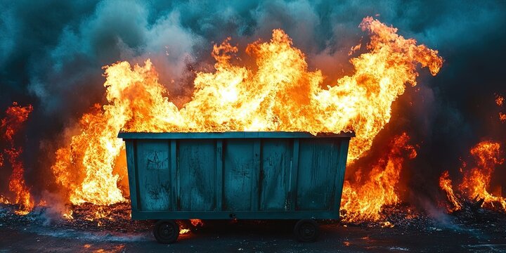 dumpster fire 