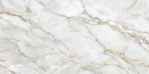 White Marble Texture With Golden Veins, A Natural Stone Background For Design Projects