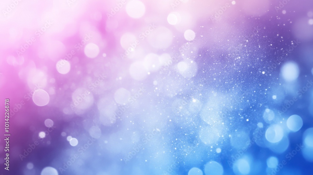 Poster soft blue and purple gradient blur with grain noise texture, creating a dreamy and abstract backgrou