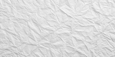 Obraz premium A Detailed Texture of Crumpled White Paper, Exhibiting a Rough, Uneven Surface with Deep Creases and Folds