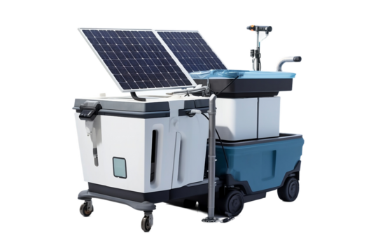 Robotic Water Purifier That Autonomously Filters Water