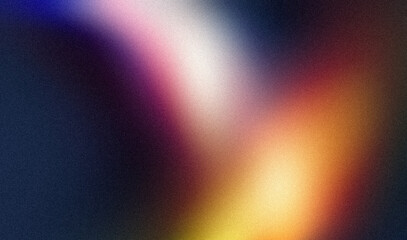 Light faded colors grainy backdrop design. Soft pink blue orange color gradient grainy texture, noise texture effect, bright, glowing, shine, noisy banner, poster and header