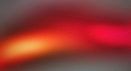 Light faded colors grainy backdrop design. Soft red orange color gradient grainy texture, noise texture effect, bright, glowing, shine, noisy banner, poster and header
