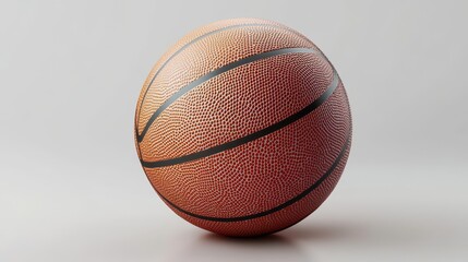 Obraz premium Basketball isolate on transparency background