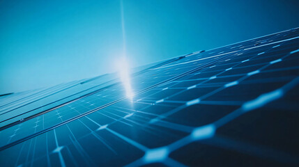 A manufacturing plant where solar panels are being assembled and tested.