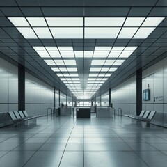 Obraz premium interior of a modern building