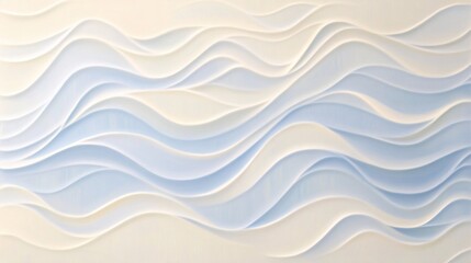 Elegant wave pattern with blue tones.