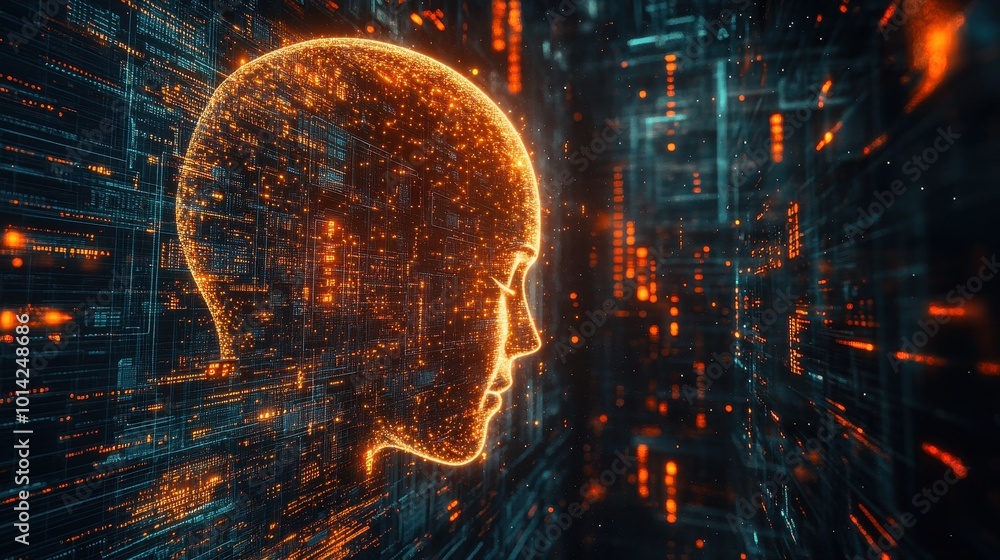 Poster there is ai text referring to stock, technology, data science, and innovative internet projects in t