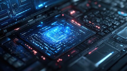 Obraz premium Laptop computer portability electronics.