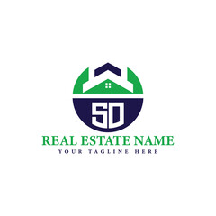Minimalist Real Estate Logo for Property Business