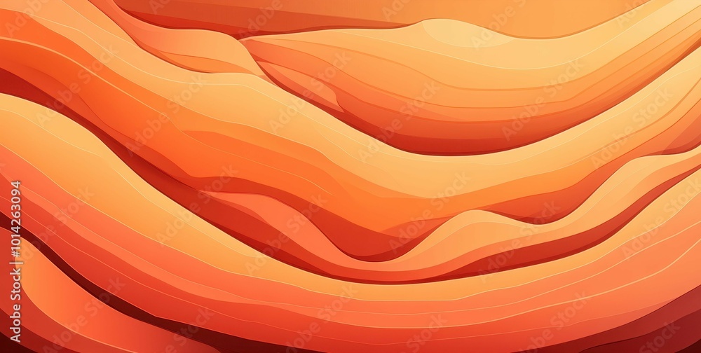 Poster an abstract depiction of sandstone patterns, featuring earthy tones and intricate textures for a uni