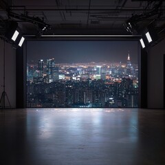 night city skyline