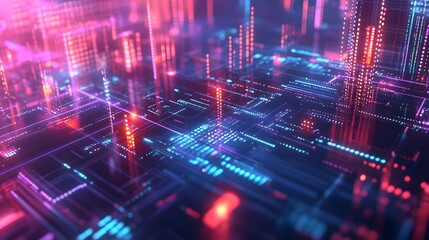 Naklejka premium abstract tech futuristic innovative concept background. 