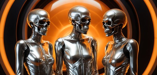 Spectacular Celebration: Youth Embracing Glamour and Tradition at a Halloween Soir&eacute;e