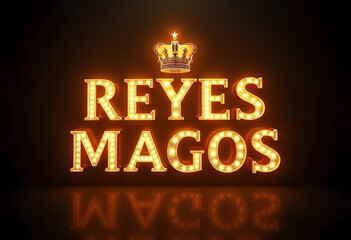 Elegant Reyes Magos Illustration for Holiday and Religious Themes