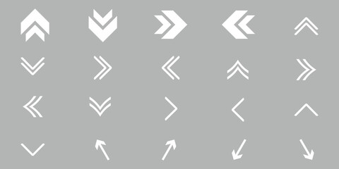 Swipe icon set. Swipe  arrow icons. Arrow buttons for social media. Scroll pictogram. Web icons. Vector illustration eps 10. swipe arrow .