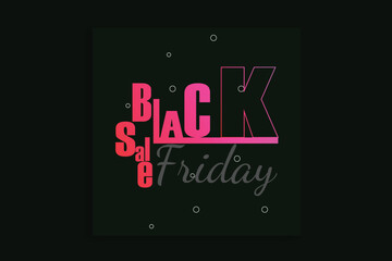 Black Friday social media template banner design 