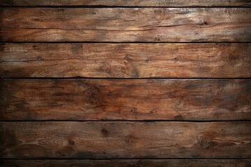 Fototapeta premium Rustic Wooden Texture Background with Weathered Grain Patterns - Natural Brown Planks for Vintage Design Projects and Crafts
